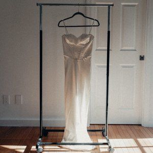 House of CB 'Charmaine' Ivory Corset Maxi Dress